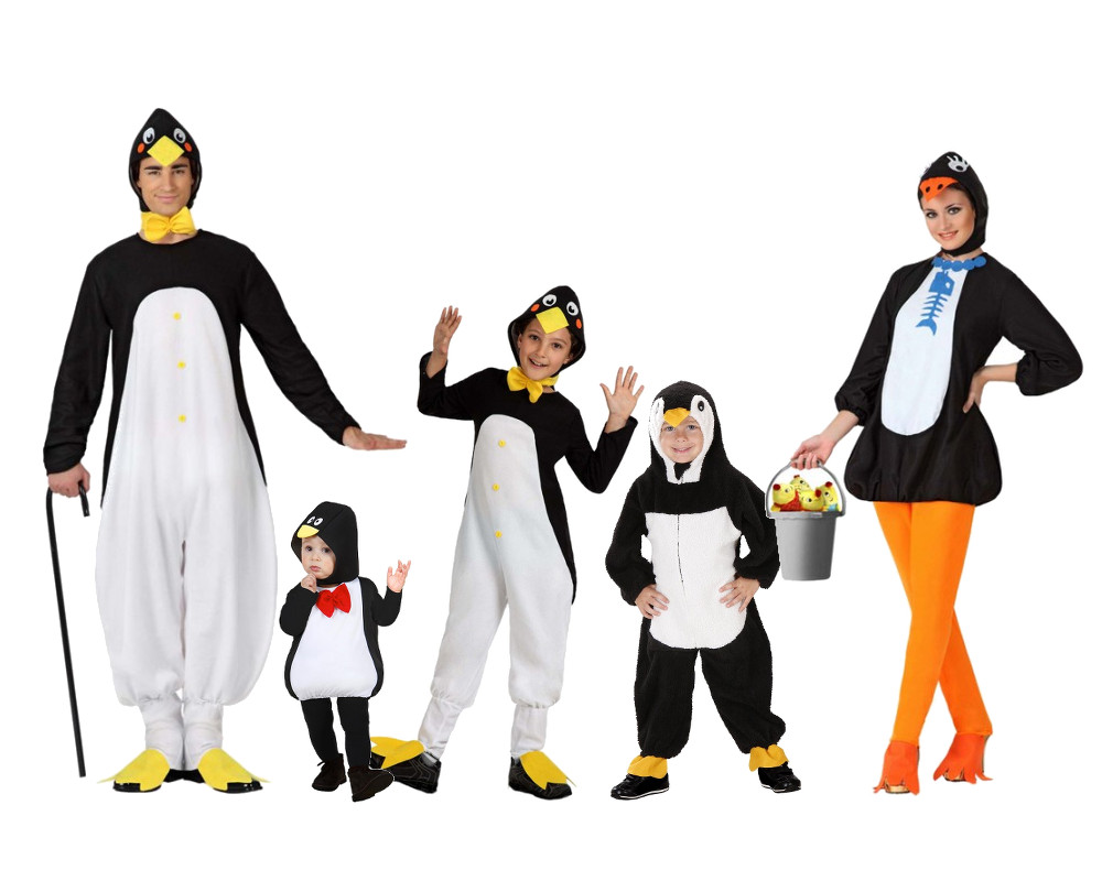 familia pinguino